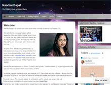 Tablet Screenshot of nandinibapat.com